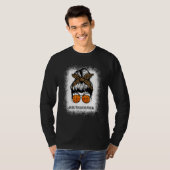 Bleaching Basketball Bonus Ma Life Leopard Messing T-shirt (Voorkant volledig)