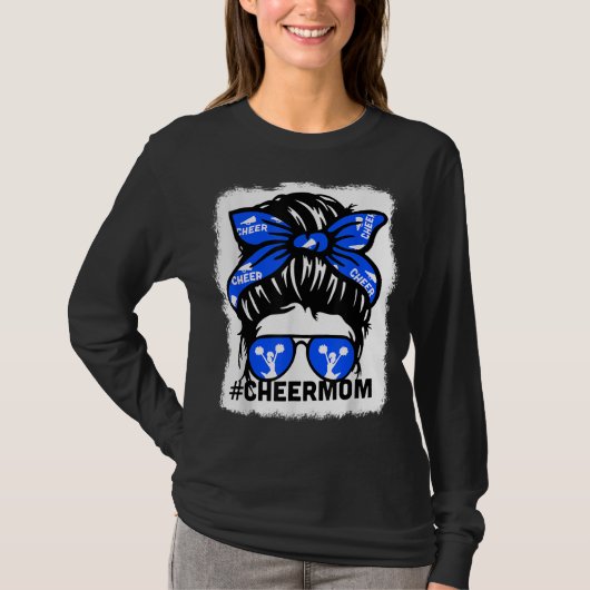 Bleaching Cheer Moeder Mama Parent Cheerlead Mam T-shirt (Voorkant)