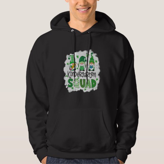 Bleaching Kindergarten Squad Gnomies St Patricks D Hoodie (Voorkant)
