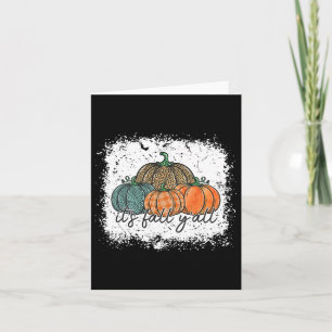 Bleaching Leopard Pumpkin Autumn's Herfst Yall dan Kaart