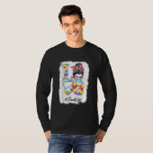 Bleaching Love Scrub Life Messine Bun Easter Day C T-shirt (Voorkant volledig)