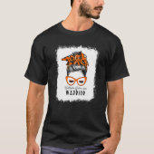 Bleaching Multiple Sclerosis Warrior Messy Bun Ms  T-shirt (Voorkant)