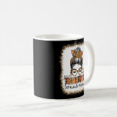 Bleaching One Thankful Bonus Mam Messy Bun Thanksg Koffiemok (Voorkant rechts)