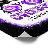 Bleaching Tie Dye Overdosis Awareness Messine Hair Poster (Hoek)