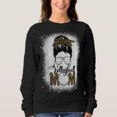 Bleaching Volleyball Ma Life Leopard Messy Bun Gam Trui (Voorkant)