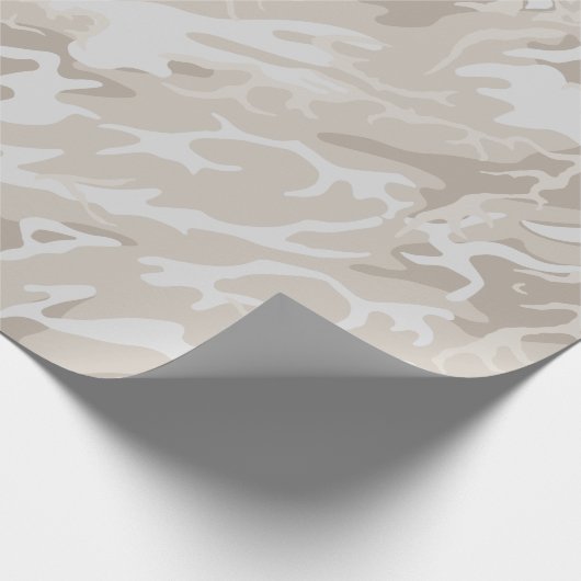 Bleaching Wasteland Camo Cadeaupapier (Hoek)