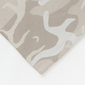 Bleaching Wasteland Camo Fleece Deken (Hoek)