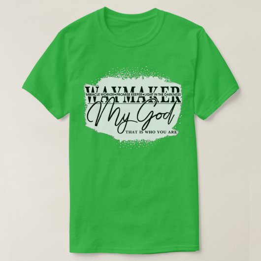 Bleaching Waymaker-Mirakelwerker Belmise Keeper, C T-shirt (Design voorkant)