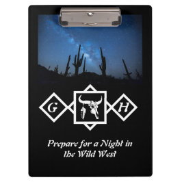 Bleaching Whit Bull Skull Silhouette Monogram foto Klembord