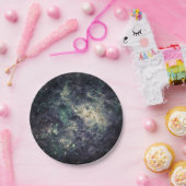 Bleak Galaxy Space Rock Birthday Party Papieren Bordje (Feest)