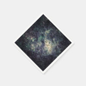 Bleak Galaxy Space Rock Birthday Party Servet (Hoek)