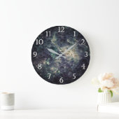 Bleak Galaxy Space Rock Cool Spacey Bedroom Grote Klok (Huis)