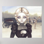 Bleak Mourning Art Print victorian gothic (Voorkant)