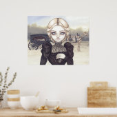 Bleak Mourning Art Print victorian gothic (Keuken)