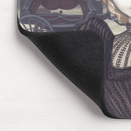 Bleak Mourning gothic begrafenis Mousepad Muismat (Hoek)