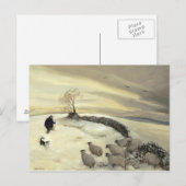 Bleak winter day briefkaart (Voorkant / Achterkant)