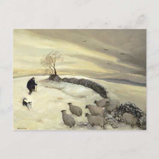 Bleak winter day briefkaart (Voorkant)
