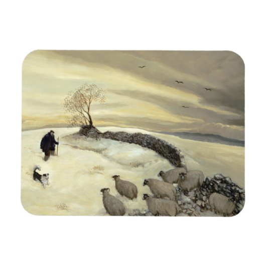 Bleak winter day magneet (Horizontaal)