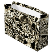 Blebs van goud of bubbels van glashelderheid? groot cadeauzakje (Achterkant Gekanteld)