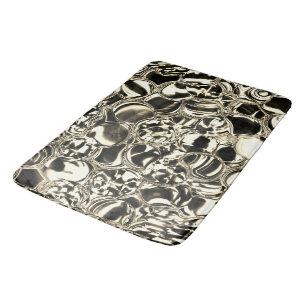 Blebs van goud of glasbellen? badmat