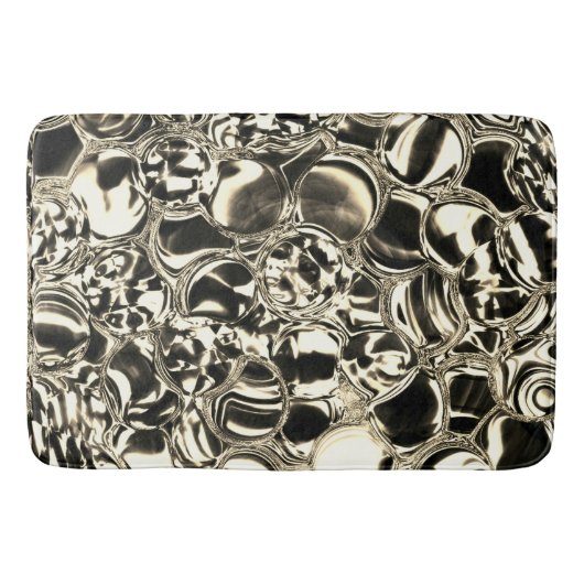 Blebs van goud of glasbellen? badmat (Voorkant)