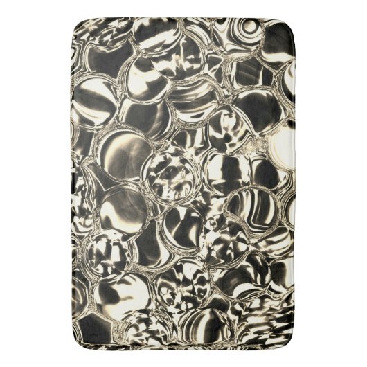 Blebs van goud of glasbellen? badmat (Voorkant Verticaal)