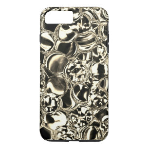 Blebs van goud of glasbellen? iPhone 8/7 plus hoesje