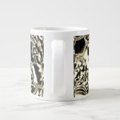 Blebs van goud of glasbellen? grote koffiekop (Achterkant)