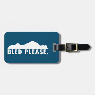 Bled Alsjeblieft Bagagelabel