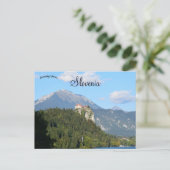 Bled Castle in Bled Lake Region of Slovenia Briefkaart (Staand voorkant)