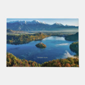 Bled Eiland, Slovenië, landschappelijk Deurmat (Voorkant)