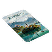 Bled-eiland Slovenië Magneet (Rechterzijde)