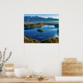 Bled Island, Slovenia, scenic Poster (Keuken)
