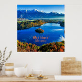 Bled Island, Slovenië Poster (Keuken)
