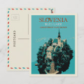 Bled Lake, Julian Alps, Slovenië Briefkaart (Voorkant / Achterkant)