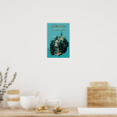 Bled Lake, Julian Alps, Slovenië Poster (Keuken)