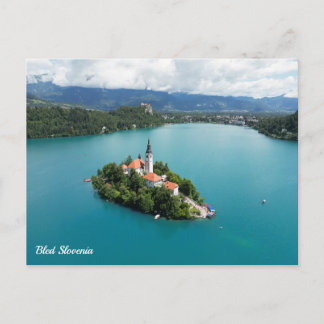Bled Slovenia Feestdagenkaart