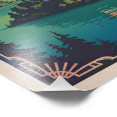 Bled Slovenia vintage Foto Afdruk (Hoek)