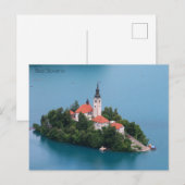 Bled Slovenië Briefkaart (Voorkant / Achterkant)