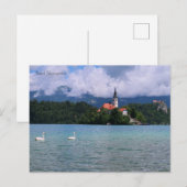 Bled Slovenië Briefkaart (Voorkant / Achterkant)