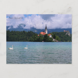 Bled Slovenië Briefkaart