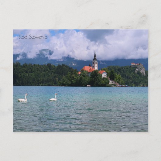 Bled Slovenië Briefkaart (Voorkant)