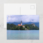 Bled Slovenië Briefkaart (Voorkant / Achterkant)
