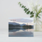 Bled Slovenië Briefkaart (Staand voorkant)