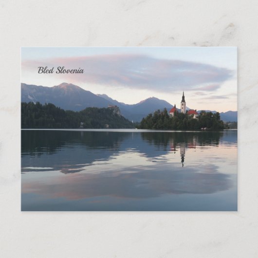 Bled Slovenië Briefkaart (Voorkant)
