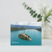 Bled Slovenië Briefkaart (Staand voorkant)