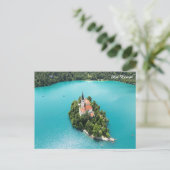 Bled Slovenië Briefkaart (Staand voorkant)