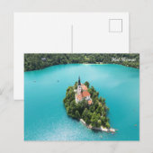 Bled Slovenië Briefkaart (Voorkant / Achterkant)