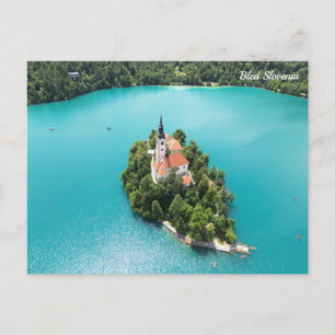 Bled Slovenië Briefkaart