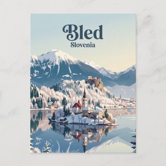 Bled, Slovenië Briefkaart (Voorkant)